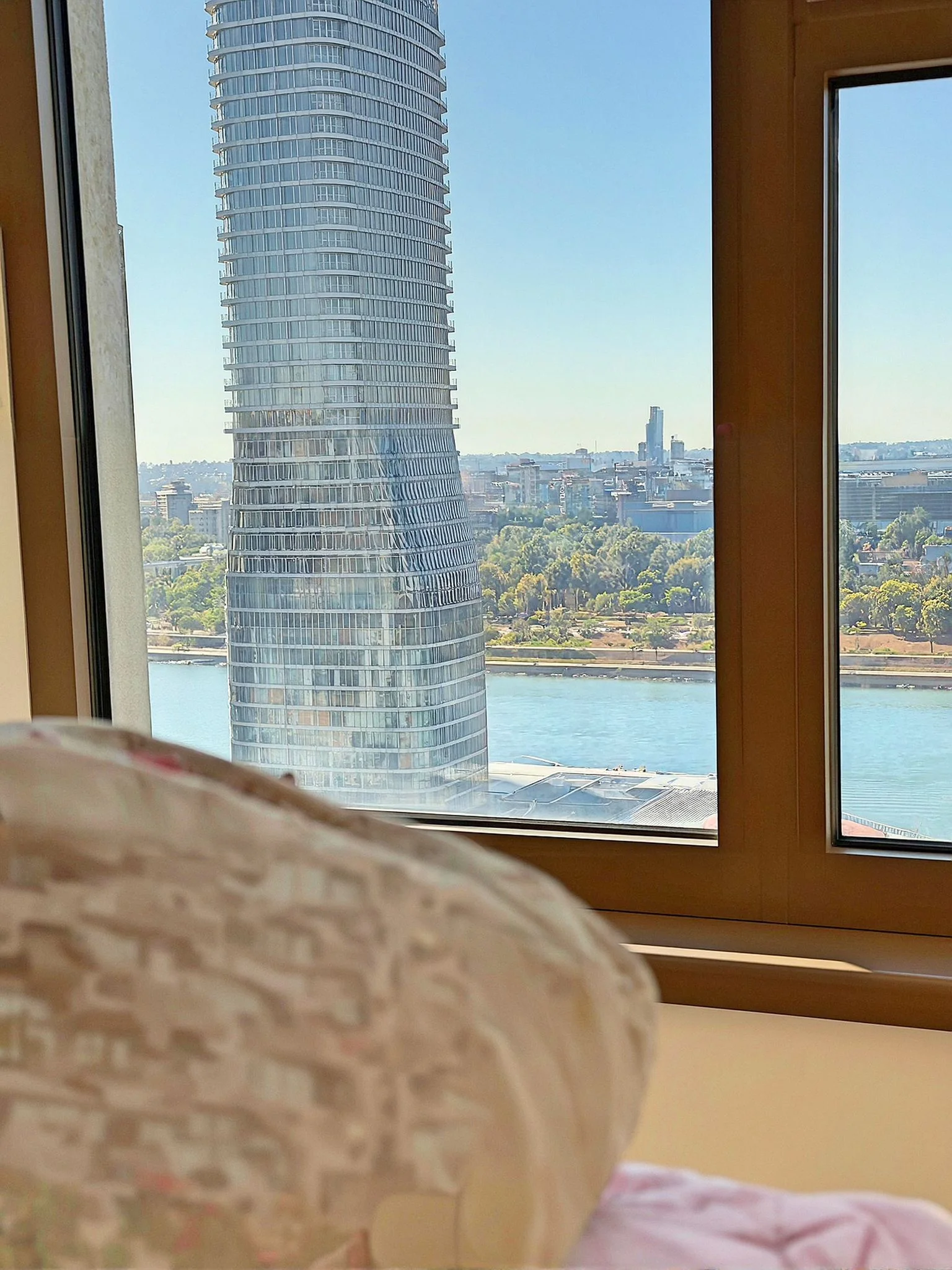 Apartment with city view